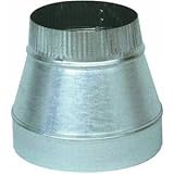 Imperial #gv1353 8x10 Galvanized Taper Reducer [並行輸入品]