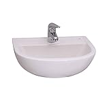 Barclay 4-541WH Compact 20-Inch Wall Hung Basin with 1 Hole [並行輸入品]