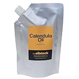 ザ・オイルストック 有機栽培 カレンデュラオイル 300ml 業務用 キャリアオイル 化粧品原料グレード オーガニック