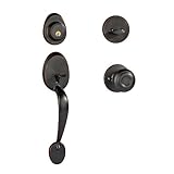 Dynasty Hardwre col-sie-100 – 12pコロラドフロントドアHandleset、Aged、Oil Rubbed Bronze with Sierraノブ