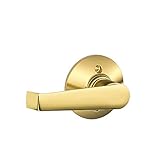 Schlage F170ELA605 Elan Dummy Lever, Bright Brass [並行輸入品]