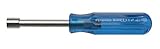 Xcelite HS12 Full Hollow Shaft Nutdriver, 3/8" Hex Dimension, 3-1/8" Working Length, Blue Handle [並行