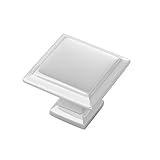 Belwith製品b055555 – 14 1.25で。Studio II Squareノブ – ポリッシュニッケル