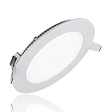 S&G LED Flat Light, Round Ultrathin Dining Room Ceiling Lights, 9W 620LM 4000K(Natural White), Hhole