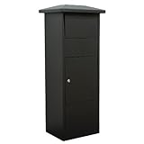 Liebe【リーベ】　宅配ボックス『リード』 ダークグレー （TX009CL） 荷物受け 郵便受け