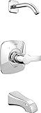Delta Faucet T14452-LHD Tesla Monitor 14 Series Less Head Tub & Shower Trim, Chrome by DELTA FAUCET