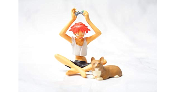 Amazon カウボーイビバップ フィギュア マスコット エド アイン Cowboy Bebop 天国の扉 フィギュア ドール 通販