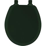 Mayfair 41EC 375 Molded Wood Toilet Seat with Lift-Off Hinges, Round, Rain Forest [並行輸入品]