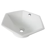 Kingston Brass EV4106 Fauceture Metropolitan Vitreous China Bathroom Vessel, White by Elements of De