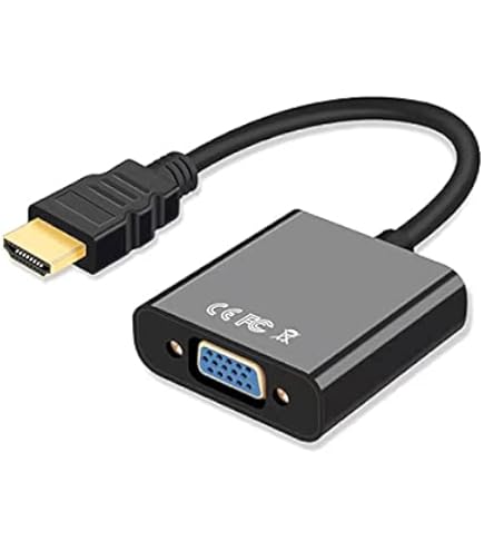 Amazon.co.jp: HDMI to VGA 変換アダプタ 変換ケーブル D-SUB 15ピン