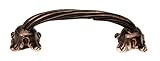 Carpe Diem Hardware Carpe Diem 834-22 Acanthus Oil Rub Bronze Rope 3 o.c. pull rosette style Oil Rub