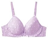 Angeliebe エンジェリーベ 授乳 兼用 ブラジャー E80 パープル