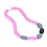 Consider It Maid Baby/Toddler Silicone Teething Necklace - BPA Free and FDA Approved - Better Altern