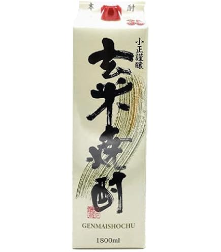 Amazon.co.jp: 小正醸造 特製 玄米焼酎 35％ 1800ml 鹿児島