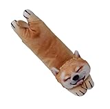[pkpohs] シートベルトカバー クッション シートベルト いぬ ねこ 子供用 ぬいぐるみ (柴犬)
