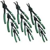 S K Hand Tools SKT7612 12 PIece Convertible Retaining Ring Pliers Set by SK Hand Tool