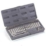 Mintcraft TS-402-1-4SA-ME 0.25ドライバー沙メトリック40ピースソケットセット