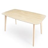 ダイニングテーブル テーブル 単品 4人掛け 天然木 角丸テーブル ワイド 幅140cm 斜め脚 ホワイト