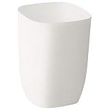 ETRAVEL ゴミ箱 おしゃれ フタなしゴミ箱 10L くず入れ ダストボックス ごみ箱 洗濯かご リビング 洗面所 北欧 バスルーム トイレ オフィス 寝室 キッチン オフィス用 シンプル プラスチック 白い 20*28cm