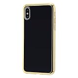 レイ・アウト iPhone XS ケース ハイブリッド [ TPU + ポリカーボネート ] ゴールド