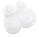 (Goldgarden) ベビー 靴下 フォーマル お花柄 (9-10cm 対象年齢　生後2ヵ月～1歳過ぎまで, ホワイト)