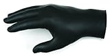 Memphis C6060M 3 Mil Nitri-Shield Stealth Gloves, Medium by Safety Works