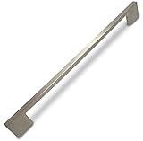 Southern Hillsつや消しニッケルキャビネットハンドル、8.75インチねじ間隔、10インチ、サテンニッケル引き出しPulls合計長、パックの5、モダンキャビネットハードウェア、ニッケルキャビ