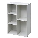 山善(YAMAZEN) カラーボックス ホワイトウォッシュ 58×29×89cm KGFR-1(JW)