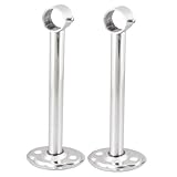 DealMux家庭用壁掛け25ミリメートルDiaのパイプ服レバーブラケットサポートペア