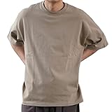 [ワンフォークロージング] 9.1オンス ヘビーウェイト tシャツ メンズ ビッグシルエット 無地tシャツ レディース ヘビーオンス オーバーサイズ トップス 半袖 厚手 綿100%