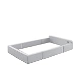 アルジップマット ALZIP mat【子供用 NEW バンパーマット Bumper Poom （底マットは別売り）】 グレー 国際検査済みPU素材使用