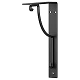 IKEA(イケア) EKBY H?LL 40180495 ブラケット, ブラック
