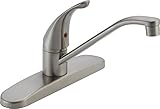 Peerless P110LF-SS Classic Single Handle Kitchen Faucet, Stainless [並行輸入品]