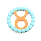 Chewbeads Baby Zodies Teether - Taurus (Apr. 20 - May 20) - Turquoise by Chewbeads [並行輸入品]
