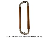 鏡面ｺﾞｰﾙﾄﾞ ﾅﾁｭﾗﾙO型 ﾄﾞｱﾊﾝﾄﾞﾙ 450mm ﾐﾃﾞｨｱﾑｵｰｸ 丸喜金属本社