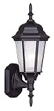 Livex Lighting 7551-07 Hamilton 1 Light Outdoor Wall Lantern, Bronze [並行輸入品]