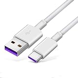 PULABO Type C USB 充電ケーブル 5A 超急速充電 Huawei SuperCharge対応セット Type-C機器対応 高品質TPE素材 ケーブル Type C to Type A タイプ充電 type-c 高速データ転送 ケーブル USB Type C ケーブル huawei ケーブル 対応 Huawei Mate 20/Mate 20 Pro/Mate 20 X/P20/P20 Pro/Mate 20 RS/Mate RS/Mate 10/Mate 10 Pro/Mate 9/Mate 9 Pro/P10/P10 Plus/Honor V10/Honor note 10 に適用する (2M),USBケーブル
