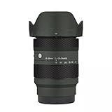 Camerea レンズスキン 傷防止ステッカー Sigma 28-70mm F2.8 DG DN フィット ソニー E マウント カメリア コート Vinly 保護フィルム ボディ プロテクター デカール カバー 1:2.8 28-70 2.8(レザーグリーン)