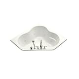 KOHLER K-1154-CC-0 Corner Whirlpool, White [並行輸入品]