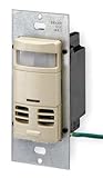 Leviton OSSMT-MDI Ultrasonic/Infrared Wall Switch Sensor, Ivory [並行輸入品]