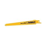 DEWALT DW4822B25 12-Inch 18 TPI Straight Back Bi-Metal Reciprocating Saw Blade (25-Pack) [並行輸入品]