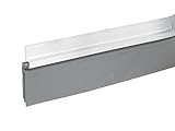 Household Essentials 2166 – 1をドアの靴とブートオーガナイザー – 省スペース靴ラック 2" x 36", Silver EZ36S 1