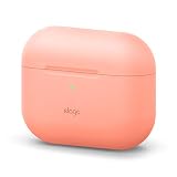 【elago】 AirPods Pro 対応 ケース 耐衝撃 シンプル シリコン カバー 衝撃 吸収 スリム ソフト ケースカバー 傷防止 保護 アクセサリー [ Apple AirPodsPro MWP22J/A エアーポッズPro エアーポッズプロ 対応 ] ORIGINAL BASIC ジーンインディゴ