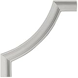 Ekena Millwork PML12X12AS Ashford Smooth Panel Molding Corner, 12-Inch x 12-Inch x 1/2-Inch [並行輸入品]