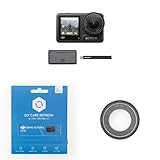 DJI アクションカメラ Osmo Action 4 アドベンチャーコンボ+2年延長CARE保証＋ガラスレンズカバー