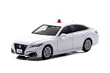 RAI'S 1/43トヨタ クラウン (ARS220) 2022 警視庁高速道路交通警察隊車両 (覆面 白) 完成品ミニカー H7432207