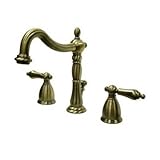 Elements of Design EB1973AL New Orleans 8" to 16" Widespread Bathroom Faucet with Retail Pop-Up, 6-1
