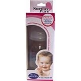 NurturePure Glass Baby Bottle (4 oz / 125 ml) by NurturePure