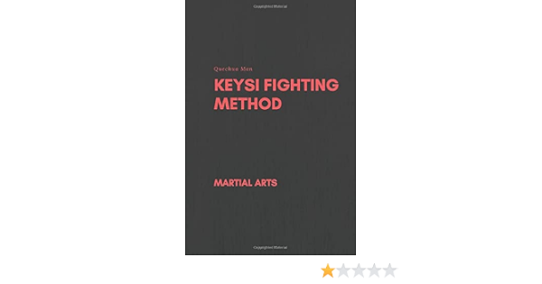 Amazon Keysi Fighting Method Notebook Journal Diary Man Quechua Martial Arts