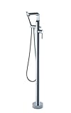 Isenberg 195.1165CP Serie 195 Floor Mounted Tub filler, 195.1165, Polished Chrome [並行輸入品]